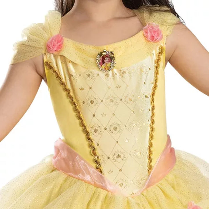 Disney Princess Belle Kids Premium Costume Gown