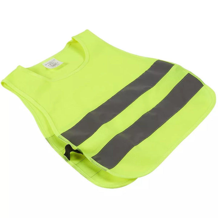 Blue Panda 2 Pack Kids Reflector Vest, High Visibility Reflective Vests for Outdoor Night Activities or Construction Worker Costume