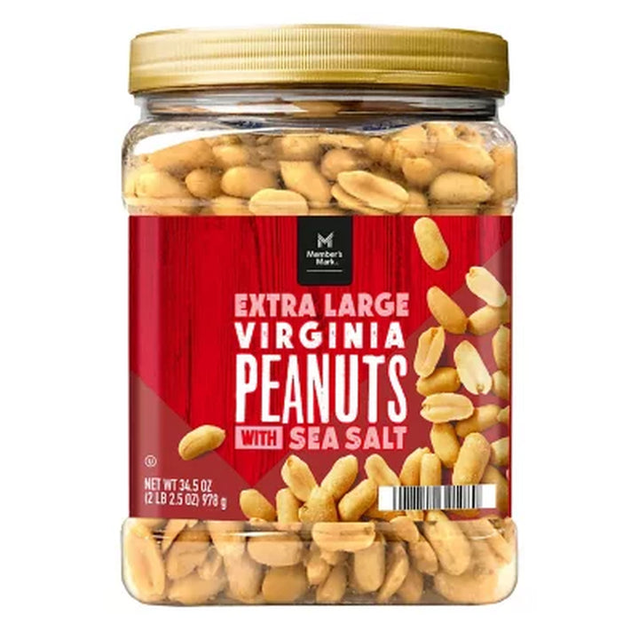 Member'S Mark Extra Large Virginia Peanuts, 34.5 Oz.
