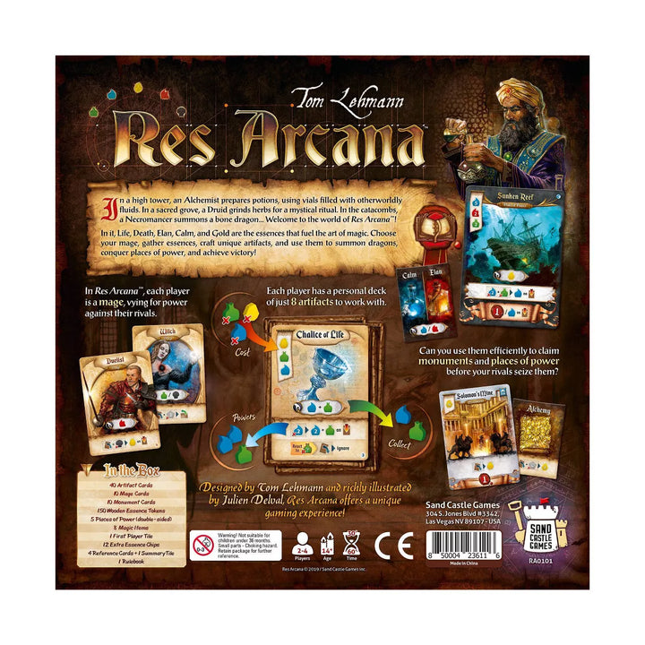 Sandcastle Games Res Arcana Board Game