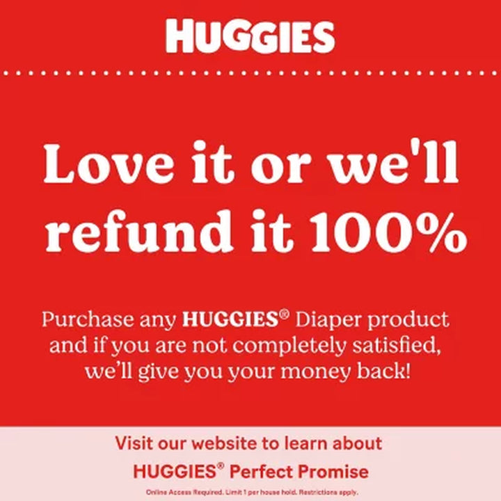 Huggies Little Movers Baby Diapers, Size 3-8