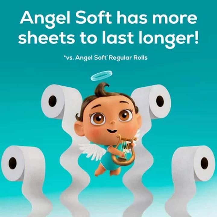 Angel Soft 2-Ply Toilet Paper 320 Sheets/Roll, 48 Mega Rolls