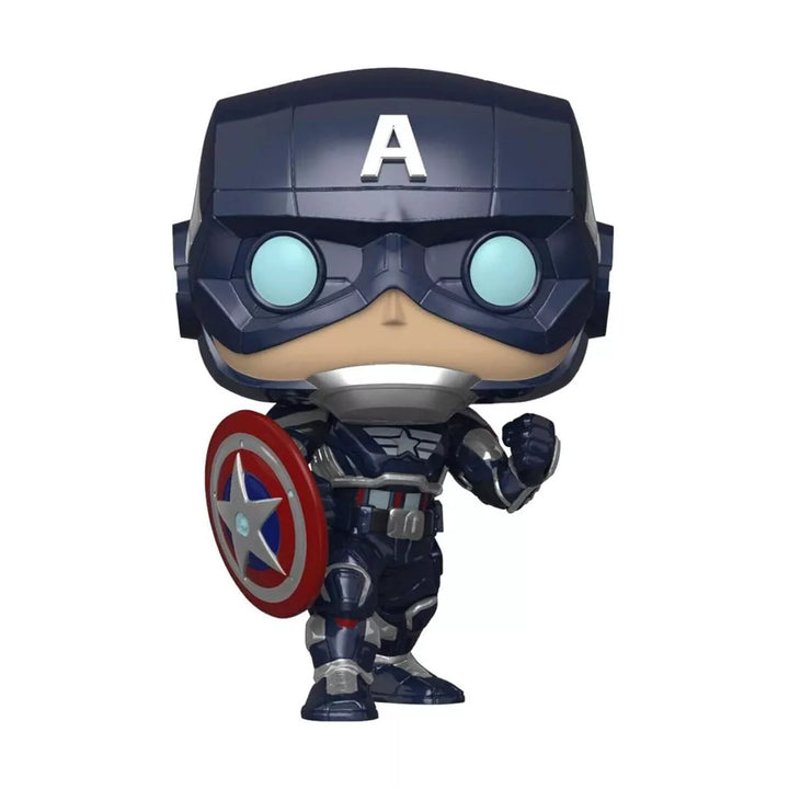 Funko Pop! Marvel: Avengers Game - Captain America Stark Tech Suit #627 #47757