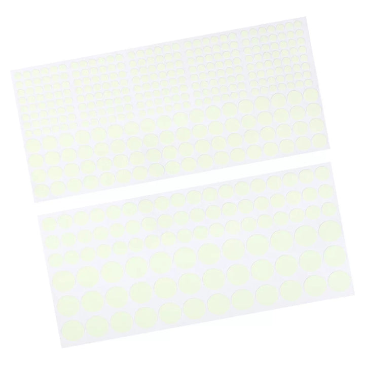 Unique Bargains Glow in the Dark Tape Dots Sticker for Walls Parties Marking Decorations