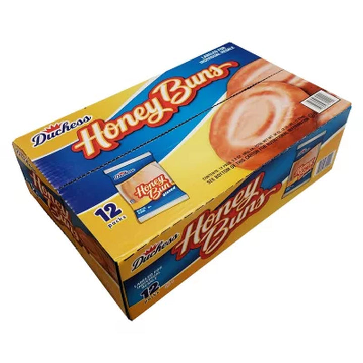 Duchess Honey Buns, 3 Oz., 12 Pk.