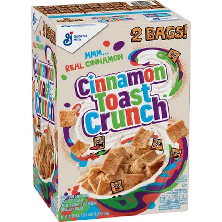Cinnamon Toast Crunch Cereal 49.5 Oz., 2 Pk.