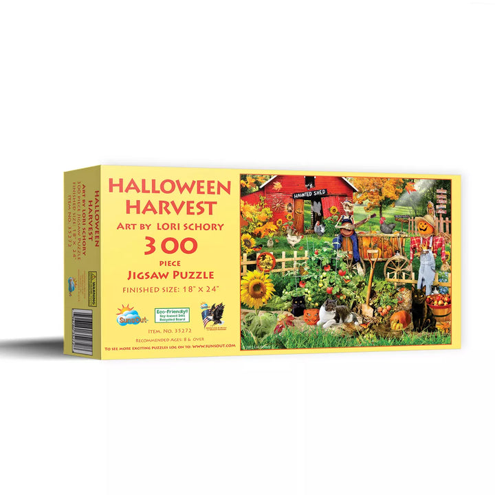 Sunsout Halloween Harvest 300 Pc Halloween Jigsaw Puzzle 35272