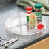 Idesign 2-Piece 11" Clear Turntable Lazy Susan Organizers