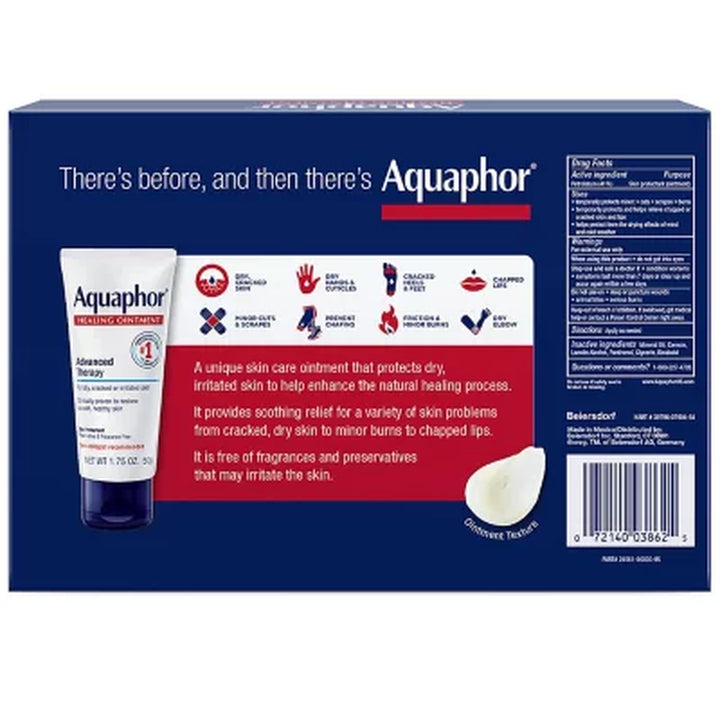 Aquaphor Advanced Therapy Healing Ointment, 1.75 Oz., 4 Pk.