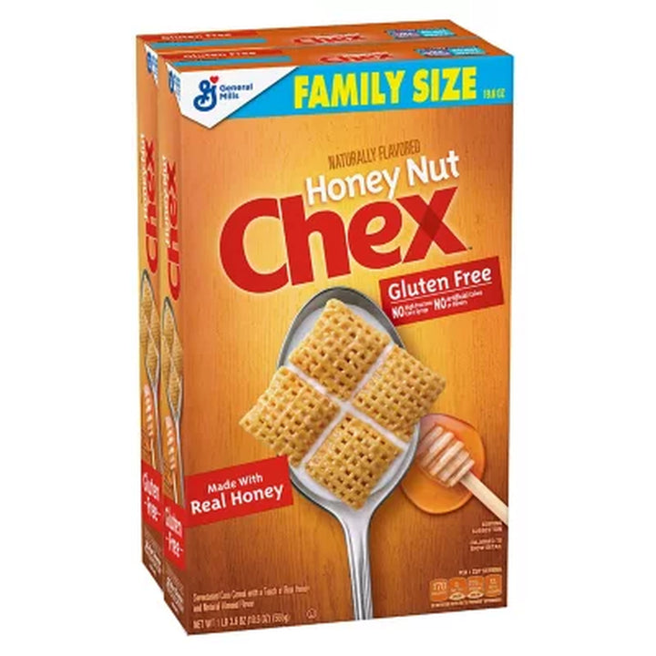 Chex Gluten Free Breakfast Cereal, Honey Nut 2 Pk.