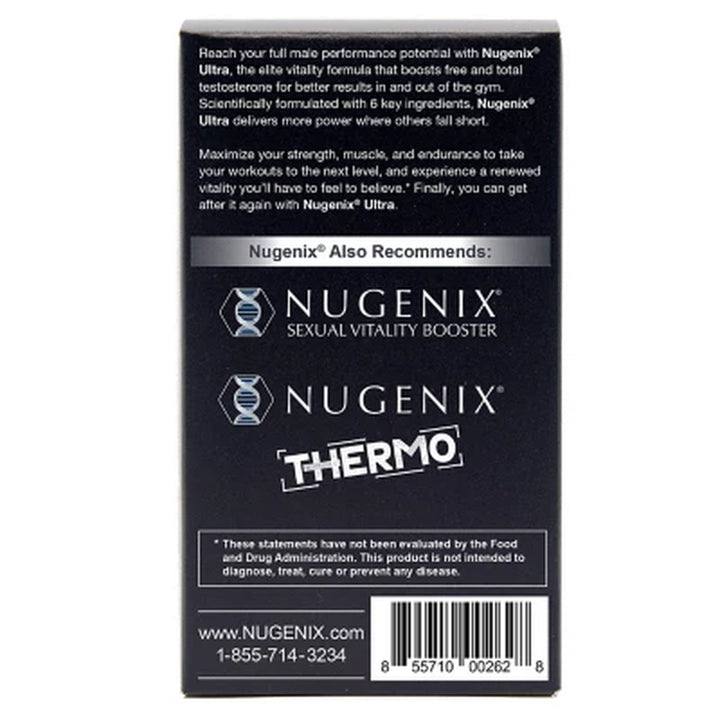 Nugenix ULTRA Total Testosterone Booster, Men'S Health Supplement, 90 Ct.