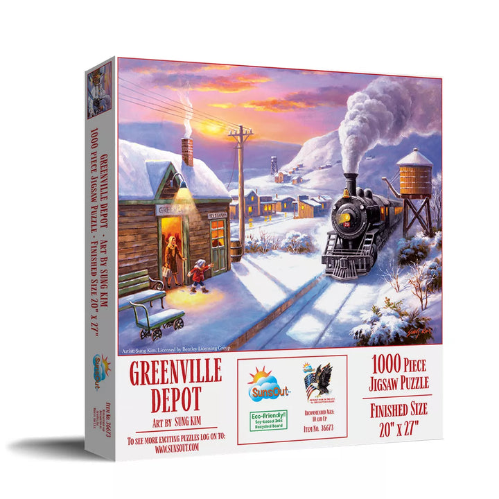 Sunsout Greenville Depot 1000 Pc Jigsaw Puzzle 36673