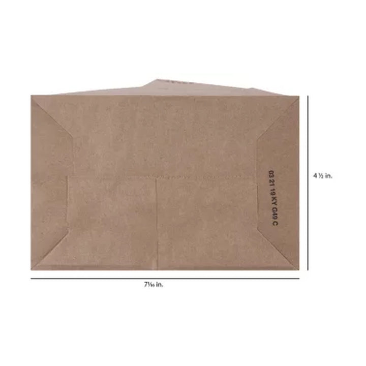 Duro 12# Kraft Brown Paper Bags (500 Ct.)