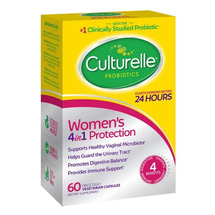 Culturelle Women'S 4-In-1 Protection Capsules, 60 Ct.