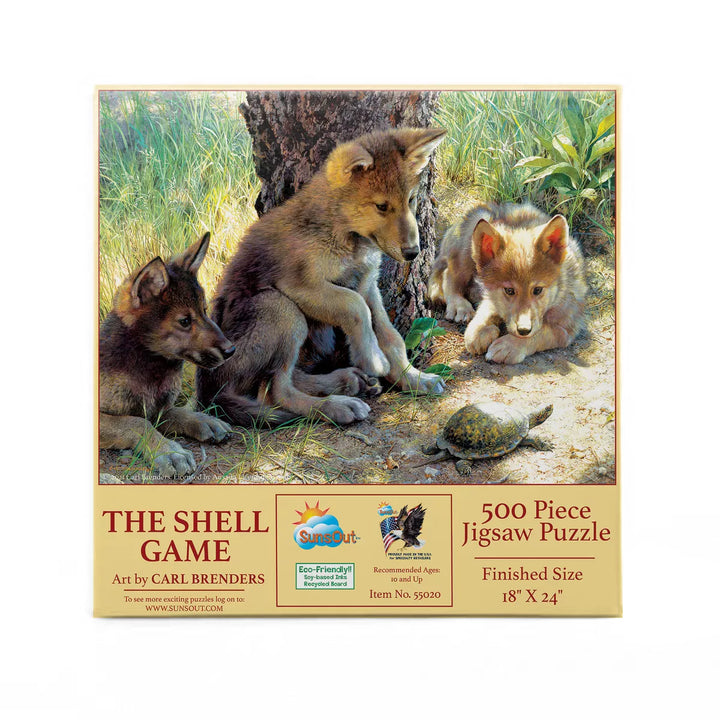 Sunsout the Shell Game 500 Pc Jigsaw Puzzle 55020