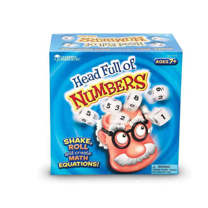 Learning Resources Head Full of Numbers Math Dice Game