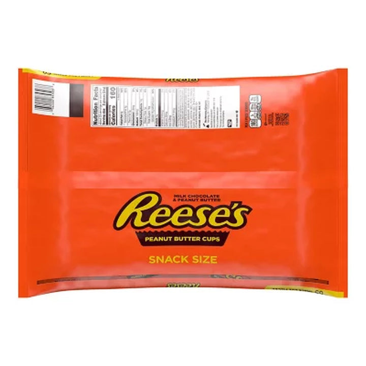 REESE'S Milk Chocolate Peanut Butter Cups, Snack Size, 65 Pcs.