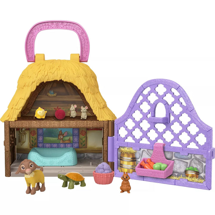 Disney Wish Star & Valentino Mini Playset with Goat & Star Mini Figures, plus 10 Accessories