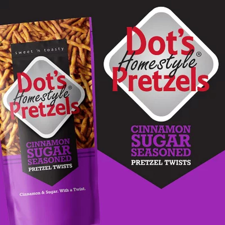 Dot'S Cinnamon Sugar Seasoned Pretzels, 35 Oz.