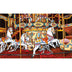 Sunsout Carousel at the Fair 550 Pc Jigsaw Puzzle 62701