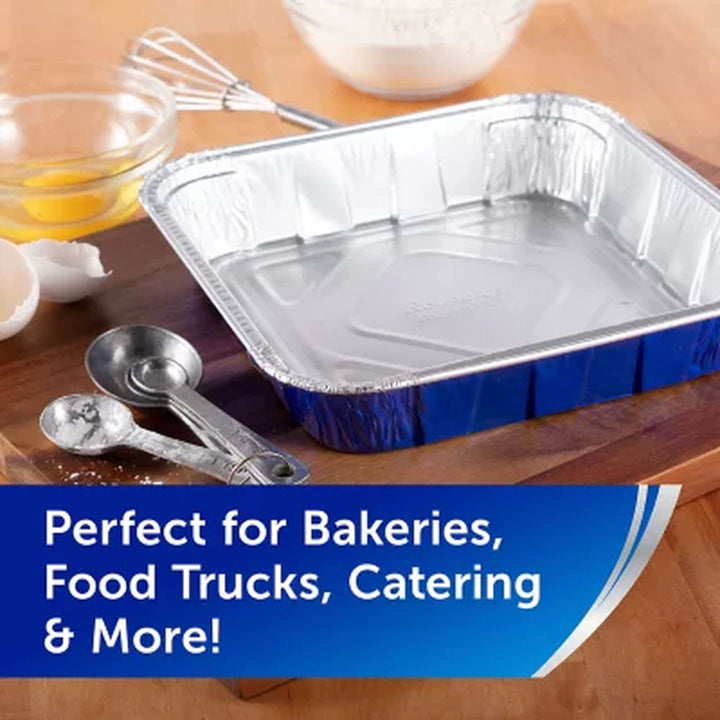 Reynolds Kitchens Aluminum 8" X 8" Cake Pans with Lids 12 Ct.