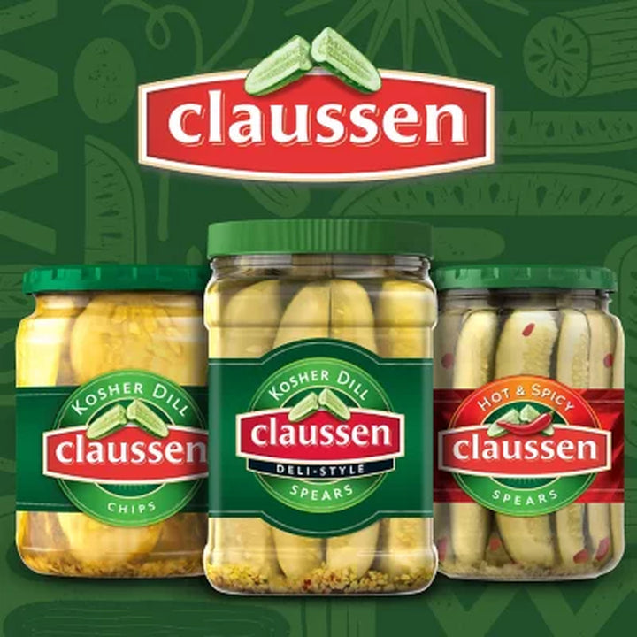 Claussen Deli-Style Kosher Dill Pickle Spears (80 Fl. Oz.)