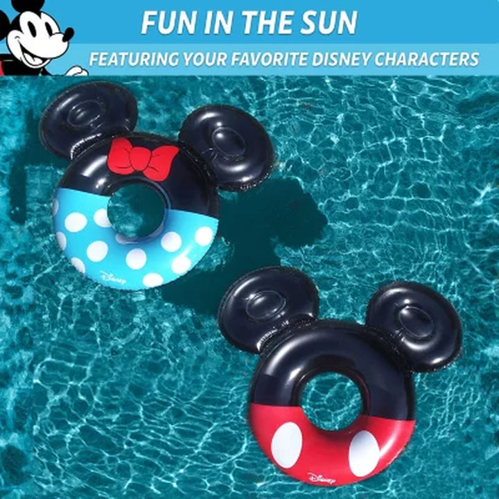 Disney Pool Float Party Tubes by Gofloats Mickey or Minnie Mouse