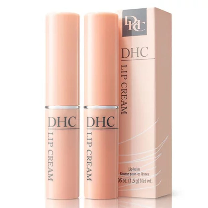 DHC Lip Cream Infused with Olive Oil and Aloe, 0.05 Oz., 2 Pk.