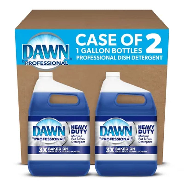 Dawn Professional Heavy Duty Manual Pot and Pan Dish Soap Detergent 1 Gallon
