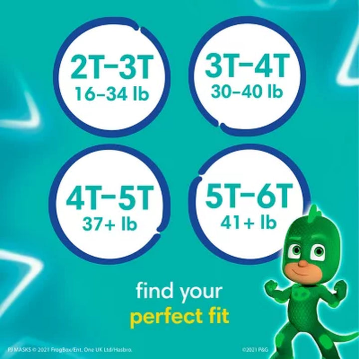 Pampers Easy Ups Training Pants Underwear Sizes: 2T-6T