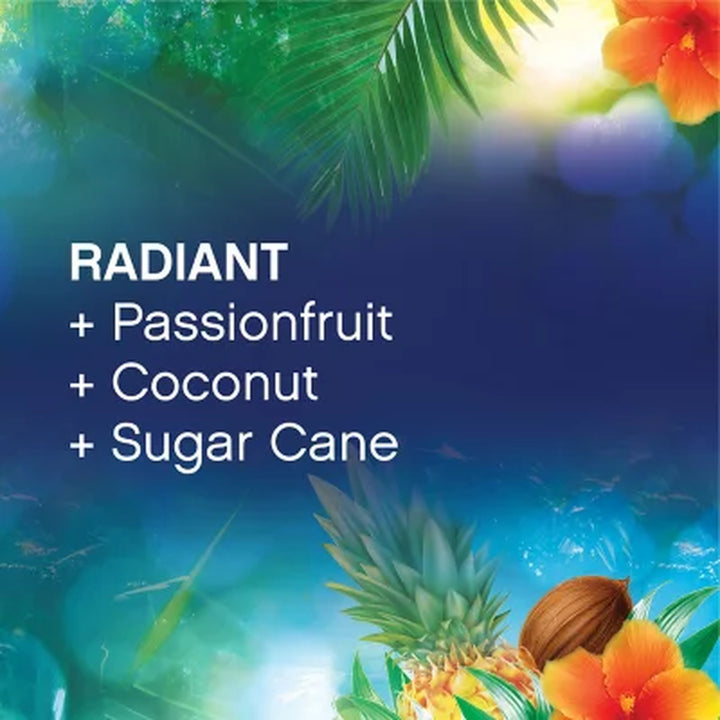 Downy Infusions Radiant In-Wash Scent Booster Beads, Pineapple & Coconut Grove, 28.3 Oz