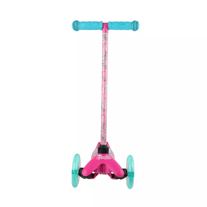 Barbie Tilt and Turn Light up 3 Wheels Scooter