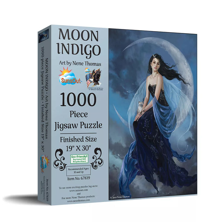 Sunsout Moon Indigo 1000 Pc Jigsaw Puzzle 67839