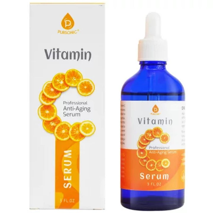 Pursonic Vitamin C Professional Anti-Aging Serum, 3 Oz.