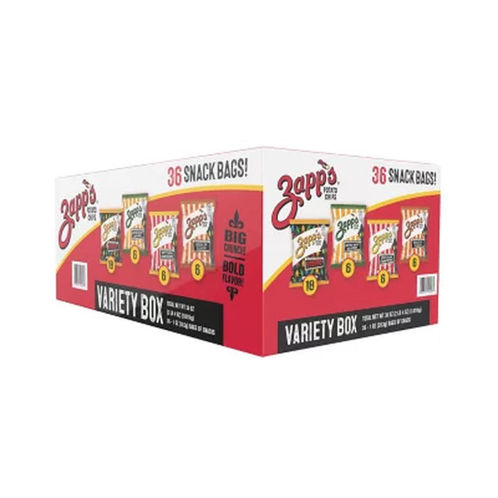 Zapp'S Potato Chip Variety Pack 1 Oz., 36 Pk.