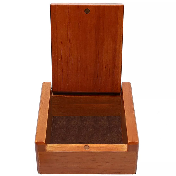 WE Games Wooden Keepsake Box with Magnetic Closure, 3.5 Inches