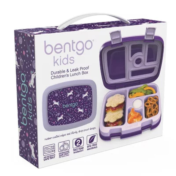 Bentgo Kids Bento Lunch Box, 2-Pack (Assorted Colors)