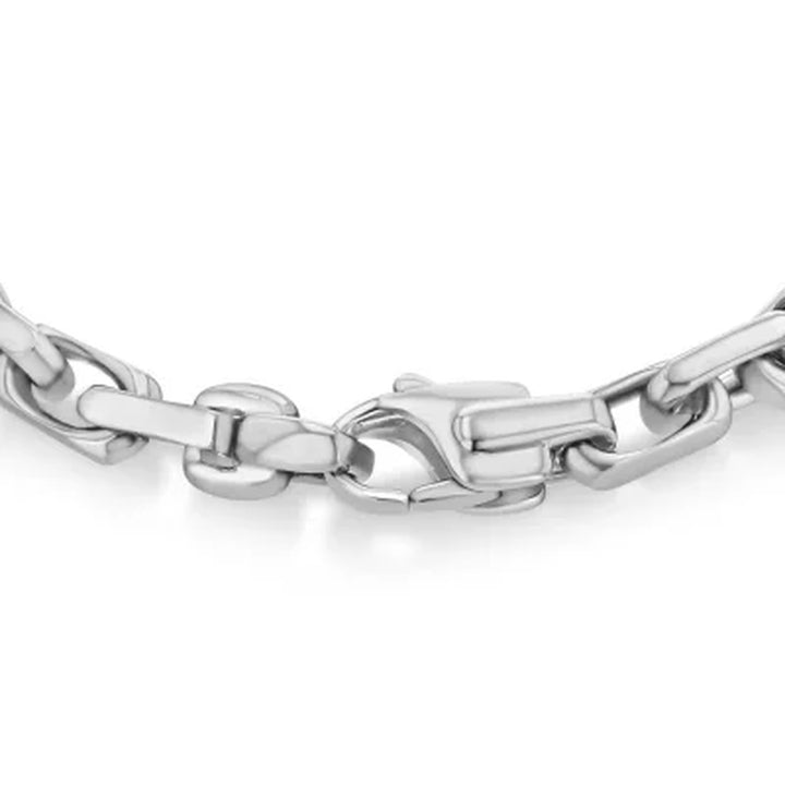 Men'S Necklace and Bracelet Set in Stainless Steel