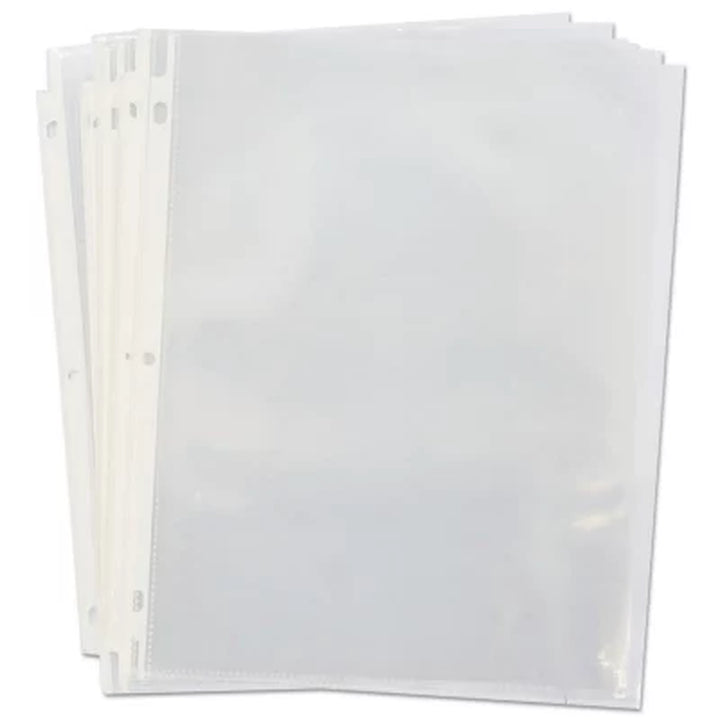 Universal® Standard Sheet Protector, Economy, 8-1/2" X 11, Clear, 200/Box