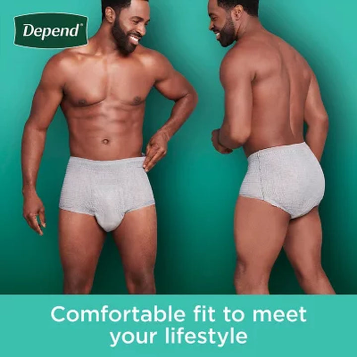 Depend Fresh Protection Incontinence Underwear for Men - Choose Your Size