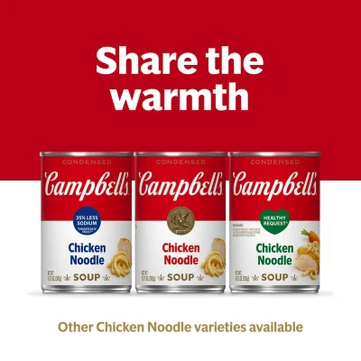 Campbell'S Condensed Chicken Noodle Soup 10.75 Oz., 12 Ct.