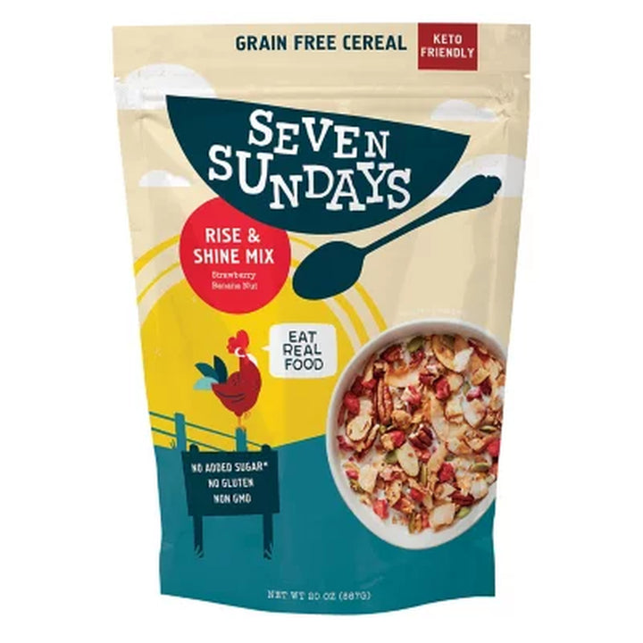 Seven Sundays Keto Rise and Shine Granola Cereal 20 Oz.