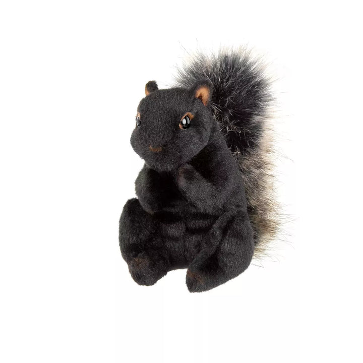 Bearington Acorn Black Plush Squirrel Stuffed Animal