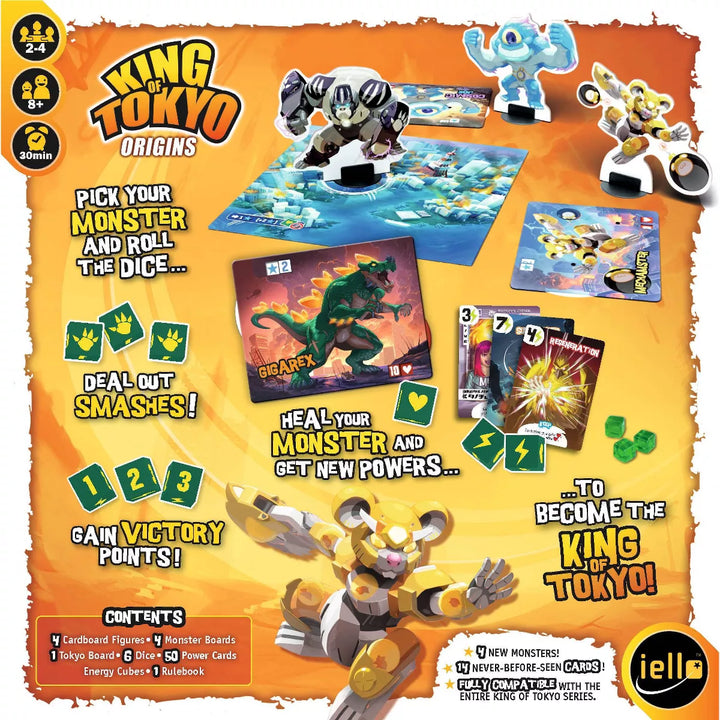 King of Tokyo Origins Game