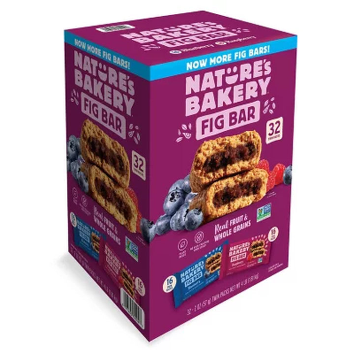 Nature'S Bakery Blueberry and Raspberry Variety Fig Bars (2 Oz., 32 Ct.)