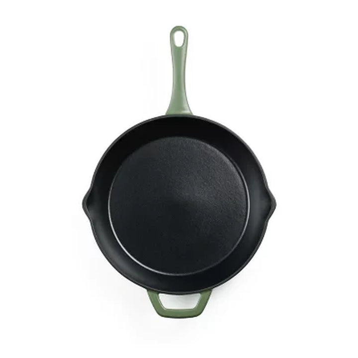 Tramontina 9" and 12" Enamel Cast Iron Skillet Set