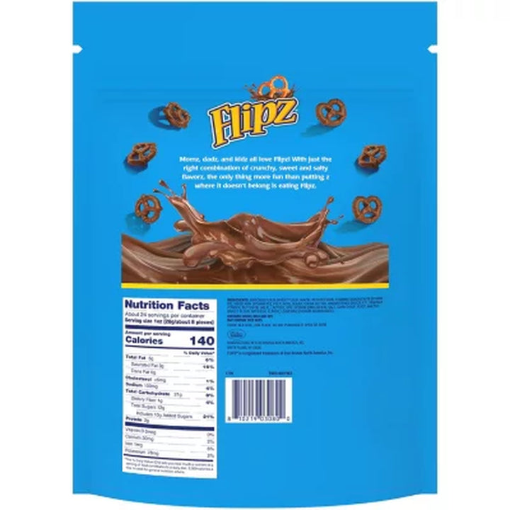 Flipz Milk Chocolate Covered Pretzels, 24 Oz.