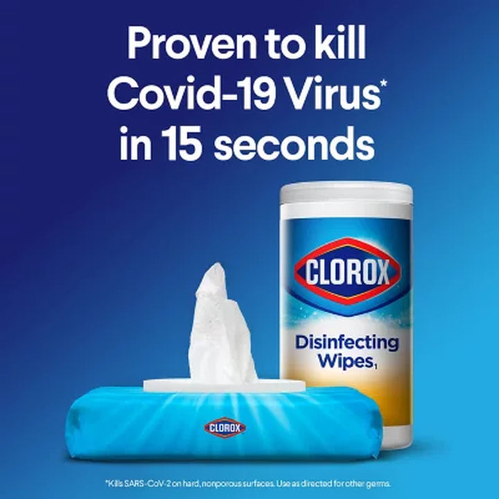 Clorox Disinfecting Bleach-Free Cleaning Wipes, Variety Pack 85 Wipes/Pk., 5 Pk.