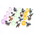 Insten 12 Pack Dragon Figurine Puzzles in Hatching Jurassic Eggs, Party Favors