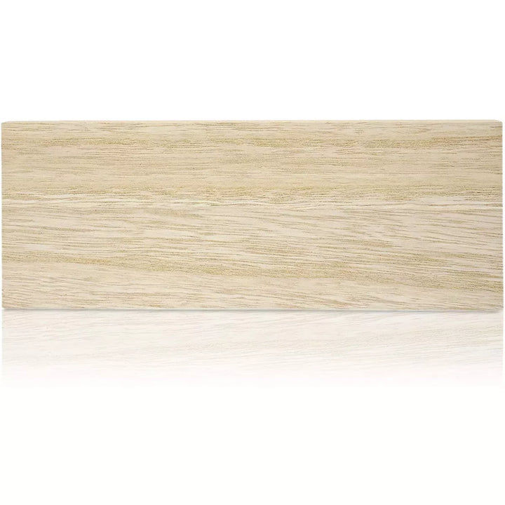 4-Pack 5X9X1 Inches Natural Unfinished Wood Block Smooth Surface for Crafts and DIY